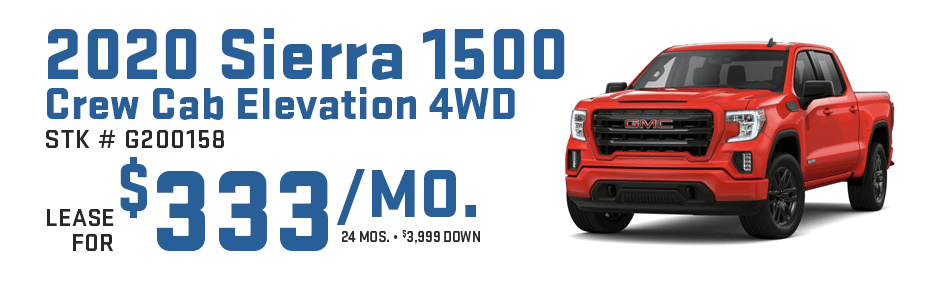 2020 Sierra 1500 Special